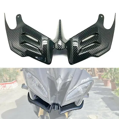 For Yamaha Yzf R6 2008-2016 Winglet Fin Fairing Cowl Aerodynamics Carbon Fibre • $40.93