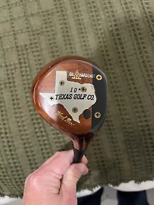 Wood Bros Brothers Texas Golf Co Driver Persimmon Stiff Rare Orig M85 Macgregor • $300