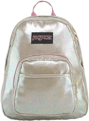 JanSport Half Pint FX Mini Backpack Multicolor Pearlized Pink Unicorn RARE NEW • £48.16