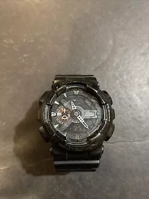 Mens Casio Ga 110 Black Shock Quartz Watch 5146 • $29.99