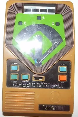 Mattel Classic Baseball Hand Held Game Vintage 2001 Pre-Owned Works • $15.24