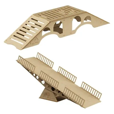 1/18  1/24 Scale RC Truck Car Crawler Articulation Bridge Rocker Seesaw Obstacle • $35.99