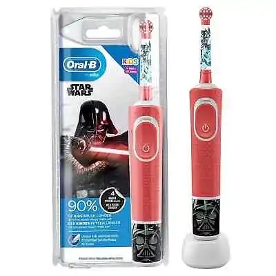 $55.43 • Buy Oral B Kids Electric Rechargeable Toothbrush, Featuring Star Wars Characters