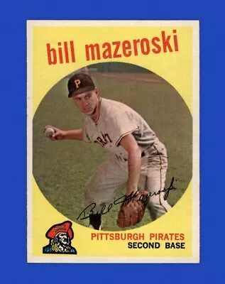 1959 Topps Set-Break #415 Bill Mazeroski NM-MT OR BETTER *GMCARDS* • $6.50