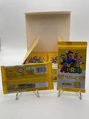 Panini Super Mario Bros Trading Cards Pack (8 Cards) - New/Sealed - US Seller • $7.25