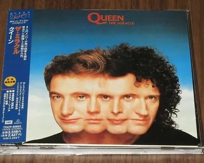 Queen ‎The Miracle  Rare 2001 Remastered Japanese Import CD With 3 Bonus Tracks • £39.99