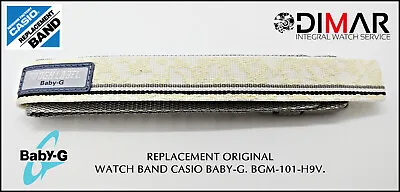 Replacement Original Watch Band Casio Baby-G BGM-101-H9V • $48.15