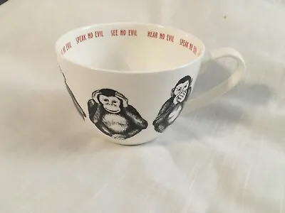 $5 • Buy Portobello By Inspire Bone China Monkey Mug Designed In England - Coffee Cup