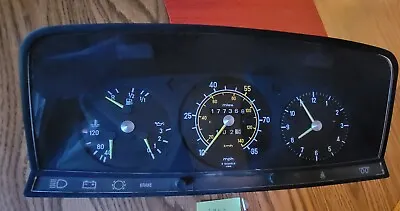 $185 • Buy Mercedes-Benz W123 240D Dash Speedometer Instrument Cluster Gauges From 82' 240d