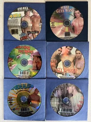 GAY DVDs Lot Of 6. Classic. Great Condition. Indulge • $24.95