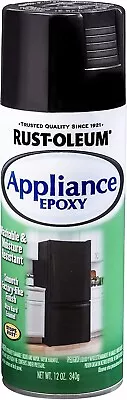 Rust-Oleum 7886830 Specialty Appliance Epoxy Spray Paint 12 Oz Black 1 Pack • $15.99