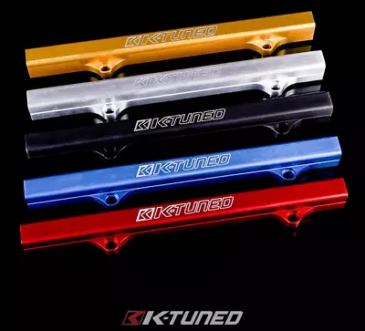 K-Tuned K-Series Fuel Rail With EFI Fitting 8AN Port Plug 6AN Fitting Mount Bolt • $152.99