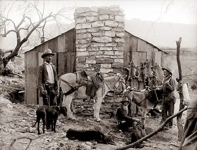 Trappers Cabin Old Wild West 10x8 Photo Print Picture • £4.50