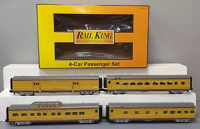 MTH 30-6701 O Union Pacific 60' Streamlined ABS Passenger Set (Set Of 4) EX/Box • $214.99