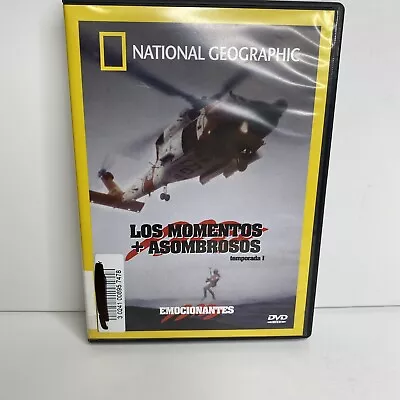 *National Geographic: Los Momentos + Asombrosos Temporada 1: Emocionantes (DVD) • $1.78