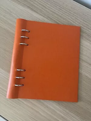 Filofax Clipbook A5 Notebook - Orange • £4.20