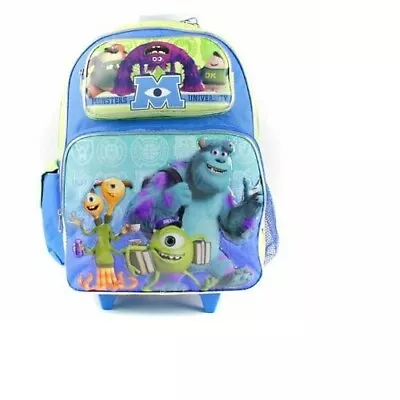 Disney Monsters University 16  Inches Rolling Backpack Officially Licensed New • $49.99