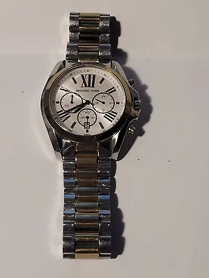 Michael Kors MK5855 Chronograph Watch Quartz MK-5855 • $31.99