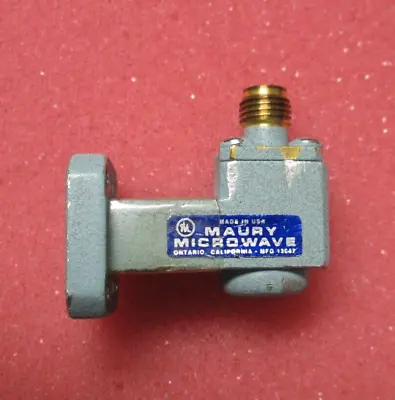 2.4mm Coaxial To Waveguide Adapter 40GHz WR28 Female Maury Microwave U236A6 • $299