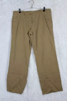 J. Crew Pants Women's Size 10 Khaki Beige Chino Pockets Mid Rise Preppy • $18.99