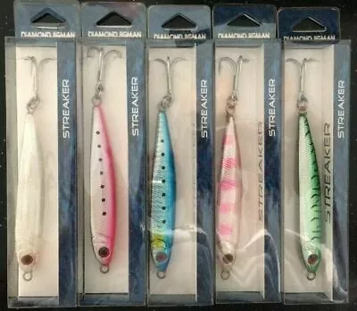 Diamond Jig Man *Streaker Jig 3/4 Oz.* Bonita* Albacore* Tuna* Epoxy Type Jig • $8.99