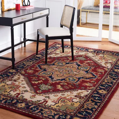 SAFAVIEH Heritage Collection HG625A Handmade Red Rug • $273.99