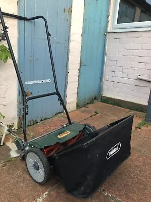 Webb WEH18 Push Hand Cylinder Lawnmower Grass Mower Collection BS56BL • £20