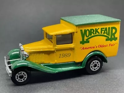 Matchbox Ford Model A Van 1989 York Fair - Mint • £8.95