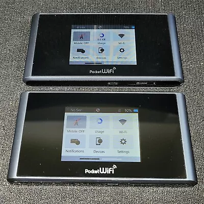 2pc Of Pocket WiFi 306ZT (ZTE MF975S) 4G LTE Touchscreen Hotspot For Sprint  • $21