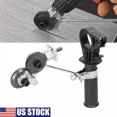 Electric Drill Shears Plate Cutter Attachment Metal Sheet Nibbler Saw Tool USA • $15.99