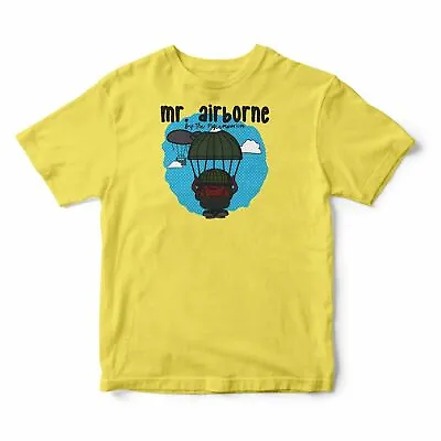 Army Airborne Forces Paratroopers MISTERAirborneBalloonJump Art By PIG T-shirt • $25.25