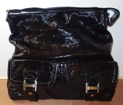 Michael Kors Black Large Patent Leather Handbag • $49.90