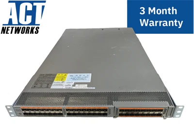 $500 • Buy Cisco Nexus N5K-C5548UP 32-Port 10Gb SFP+ Switch W/ N55-M16UP 16-Port Expansion
