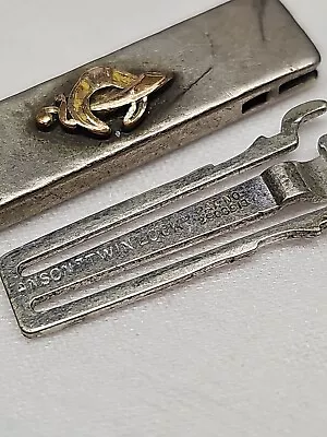 SHRINERS Vintage Anson Twin Lock Men's Key Chain Sterling Silver SHRINERS 6.69 G • $40