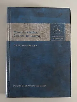 Mercedes Benz Type W123 W116 R107 SL C107 SLC Board Manual From 01/1980 • $95.70