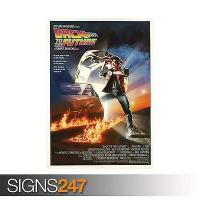 CLASSIC 80S BACK TO THE FUTURE (1043) Picture Poster Print Art A0 A1 A2 A3 A4 • £1.49