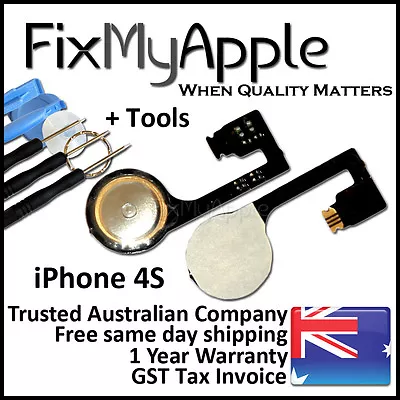 IPhone 4S Home Button Flex Cable Ribbon Repair Replacement New A1387 GST Tools • $5.45