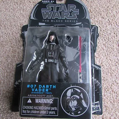 Star Wars Black Series Collection Dagobah Test Darth Vader Action Figure Rare • £27.50