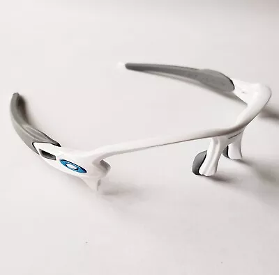 Oakley Flak 2.0 XL Polished White Blue Icons Replacement Frame Only OO9188 • $99.95