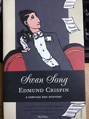 Swan Song By Edmund Crispin. 9780099542148 • £7.99