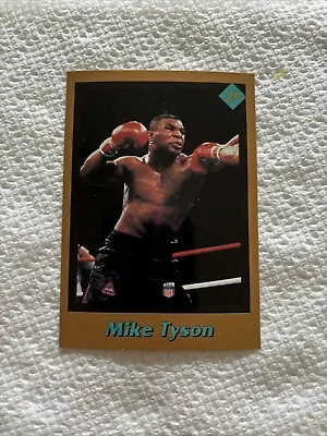 1991 TUFF STUFF JR. MIKE TYSON #6 BOXING Sports Card Very Clean Mint • $50