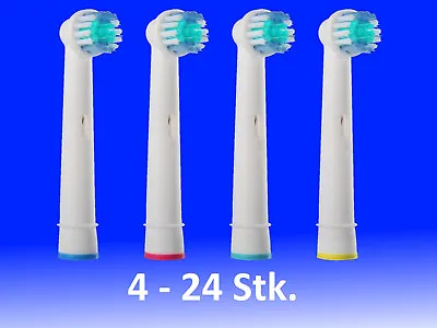 4 - 24 Pcs. Brush Heads Spare Brushes Compatible For Oral B Precision Clean • $9.08