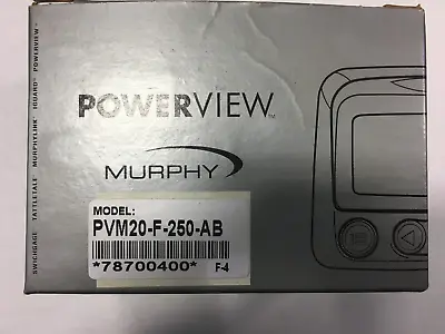 Murphy PVM20-F-250-AM PowerView Analog Oil Temperature Gauge Part # 78700400 • $75.88