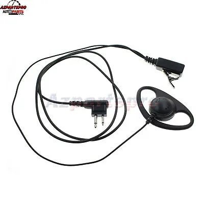 Mic EarPiece Headset Earphone For MOTOROLA CP200 CP200D CLS1110 Radio Talkabout • $8.93