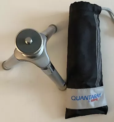 Sunpak Quantaray Mini Tripod Silver Vg Cond • $14.99