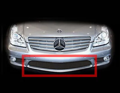 Mercedes CLS55 CLS500 Sport AMG Black Bottom Bumper Middle Grille CLS 05-09 • $114.85