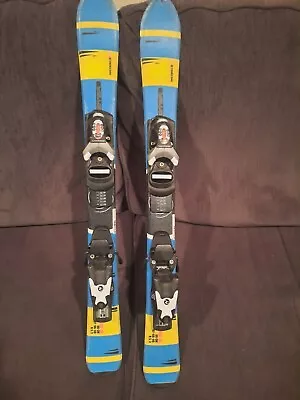 Stockli Rotor Jr 90cm Skies And Rossignnol Comp J Bindings • $100