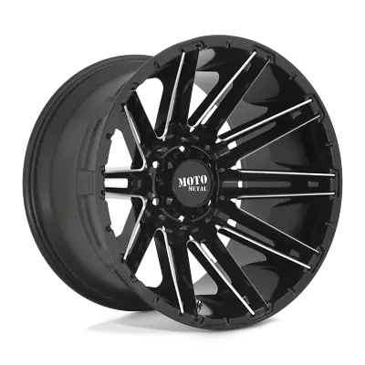 1 New 20X9 Moto Metal Kraken Gloss Black Milled 8x165.1 MO99829080300 • $375