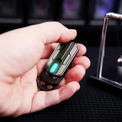 Push Card Pulse Coin Luminous EDC Magnetic Decompression Artifact Metal Toy Gift • $35.95