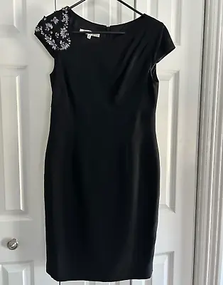 EVAN PICONE Black COCKTAIL DRESS SIZE 8 Petite • $12